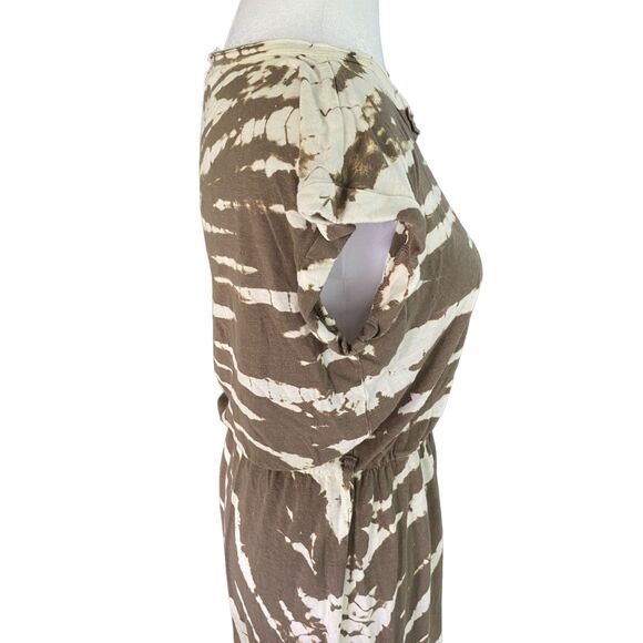 Young Fabulous & Broke Midi Wrap Tie Dye Dress Small - Picture 5 of 10